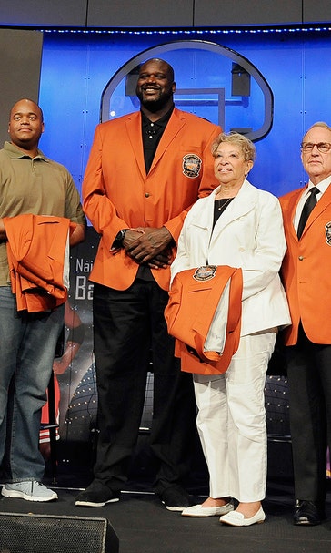 Shaq savoring every moment of his Hall of Fame experience
